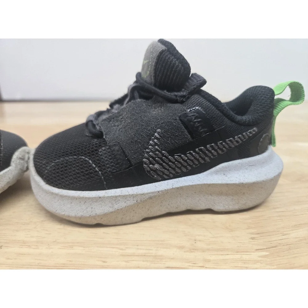 Nike Crater Impact (TD) Toddler's slip on Shoes Black DB3553-001- sz 5C‎